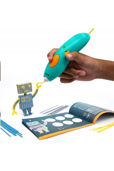 3Doodler Pix 3D Start Plus din plastic ECO, Diametru vârf 0.77 mm