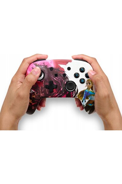 NO BRAND Controler Nintendo Switch PowerA Enhanced Zelda Blood Moon Wireless
