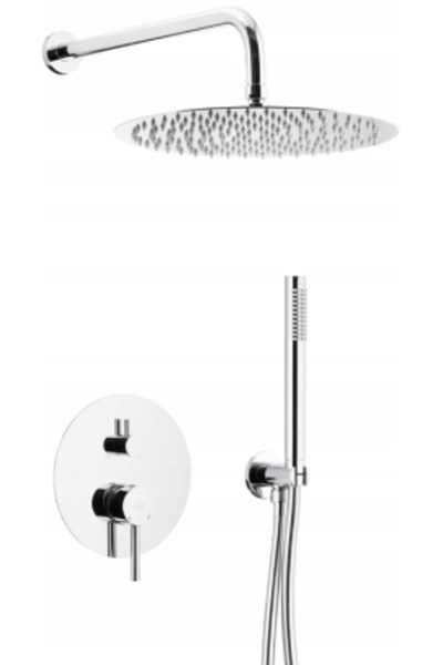 KFA Armatura Set de duș încastrat Moza 5039-501-00 cu pară de duș tip ploaie
