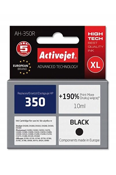 NO BRAND Cerneală ACTIVEJET pentru HP CB335EE AH-350R Negru