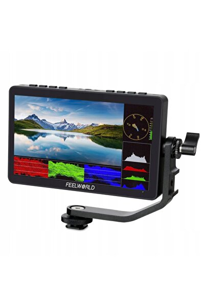 NO BRAND Monitor de previzualizare FEELWORLD F5 PRO V4 6 Negru