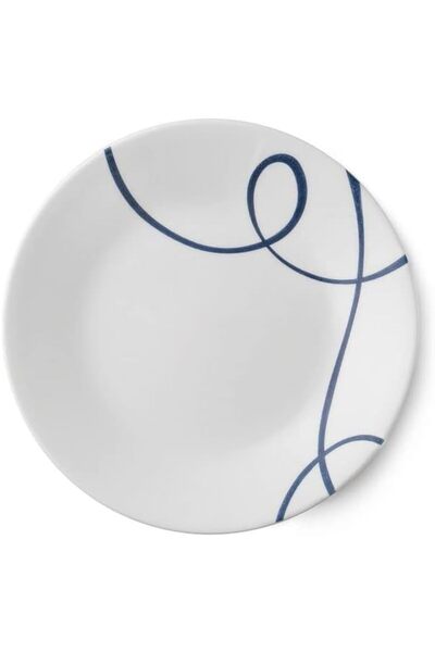 Corelle Round Luncheon Plate Mystic Grey 1119395 – Elegant Plate for Everyday...