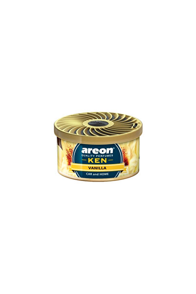 Areon Ken Vanilla Air Freshener – Long-Lasting , Organic, Car & Home Scent
