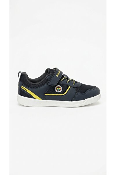 Kinetix Boy's Fenerbahçe Fan Sports Shoes Sneaker with Velcro Laces Licensed ...