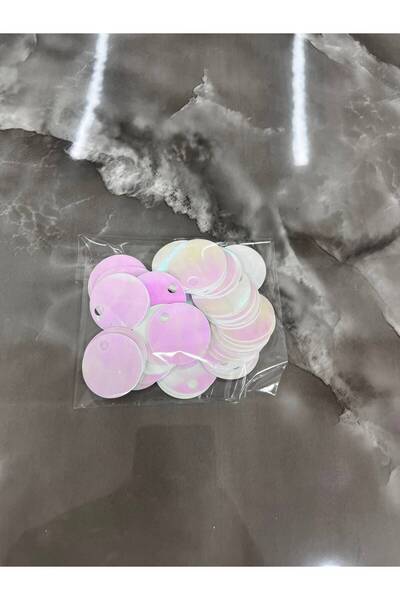 velanee Delikli Plastik Pul 30mm – 50 Adet