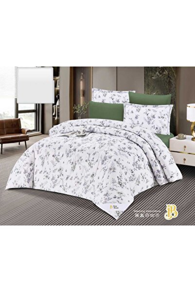 BIET ALMAFROSHAT 6-Piece Quilted Bedspread Set with a Quilted Bed Runner