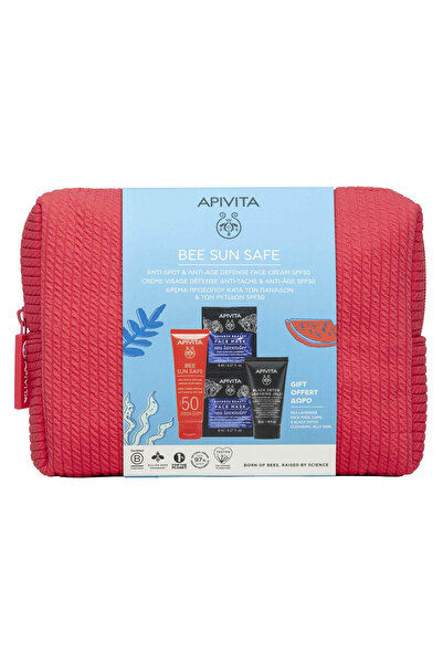 Apivita Bee Sun Safe Αντι-κηλιδικό & Αντιγηραντικό Σετ Αντηλιακών με Αντηλιακ...