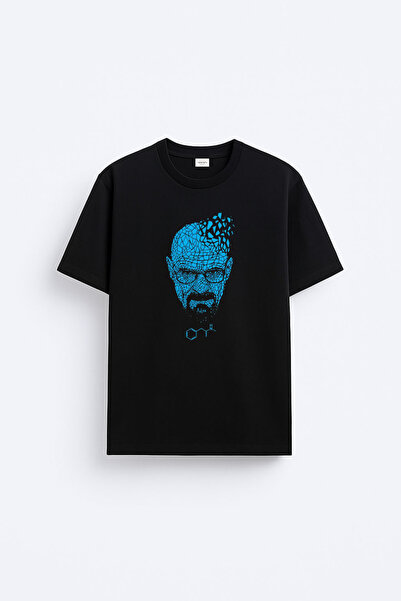 cesita Breaking Bad Printed Cotton Black T-Shirt T-Shirt