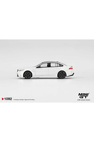 mini gt 1/64 BMW M5 G90 Alpine White MGT01092 Diecast Model Araba