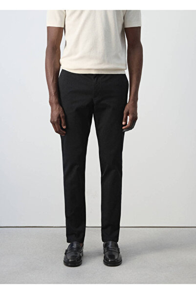 MANGO Man Barna slim fit chino twill pantolon