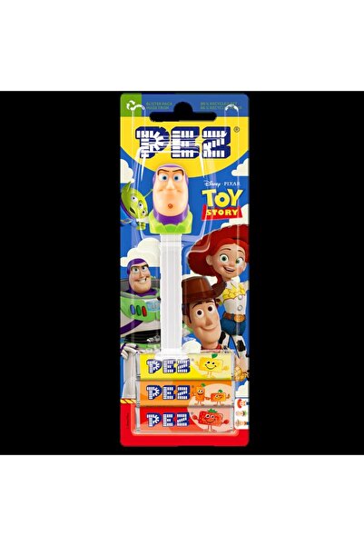 Pez Dispenser Disney Pixar Toy Story Buzz Lightyear – Meyve Aromalı Şekerleme...