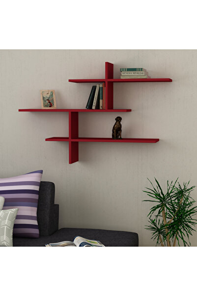 Decortie LEO DUVAR RAFI 123CM - BORDO