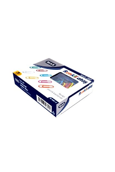 Mas Colorful Paper Clips No:3 - 2 Boxes