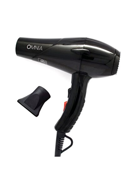 OEM Uscător de păr electric de 1600W cu duză concentratoare - Negru