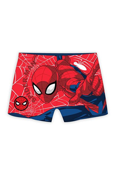 Marvel Spider-Man Classics Spider-Man Boxer de baie bleumarin 3-8 ani cu usca...