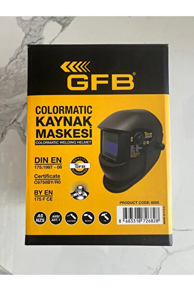 metatech COLORMATİK KAYNAK MASKESİ KASK