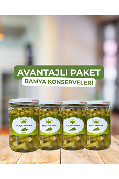 Enginarcı Şükrü Bamya Konservesi 4'lü Avantajlı Paket