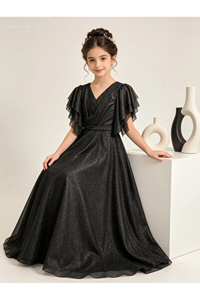 Lunas tekstil Glittered Evening Dress