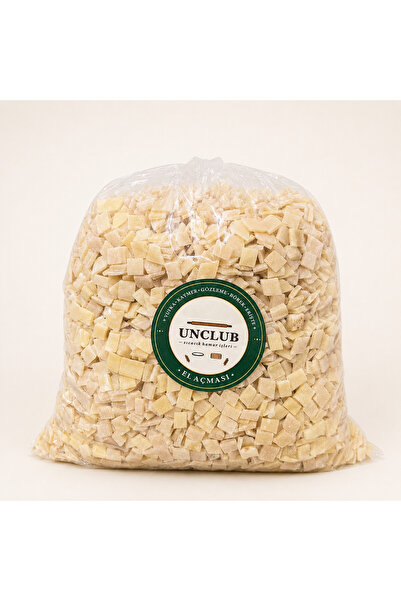 UNCLUB Kare Küçük Sade Erişte/Makarna 500gr