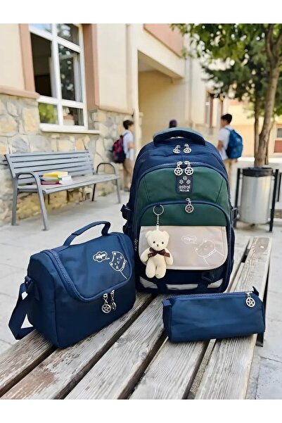 astral kids Astral Polo Club Focus Ortopedik İlkokul ve Ortaokul 3'lü Sırt Ça...