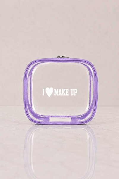 Pharma Acqua Lilac Frame Pvc Transparent Cosmetic Bag |   Travel, Makeup, and...
