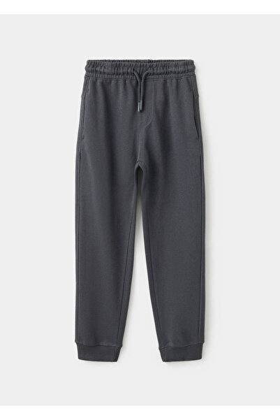 MANGO Kids Bağcıklı jogger pantolon