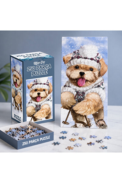 ADEN ARCHİVE 250 Parça Happy Dog Puzzle Sevimli Köpek Temalı Yapboz Çocuk ve ...