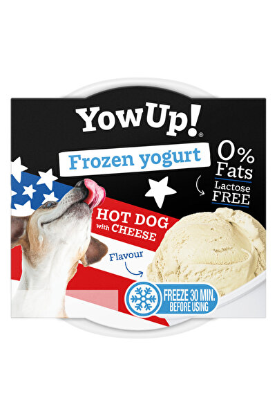 yowup Frozen Yogurt Hot Dog Cheese Dog Treat 110g