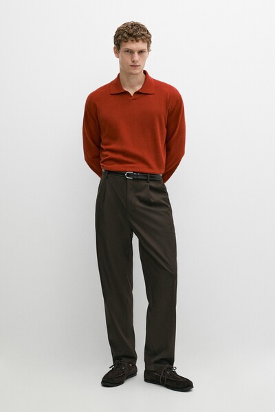 Massimo Dutti Polo yaka triko kazak