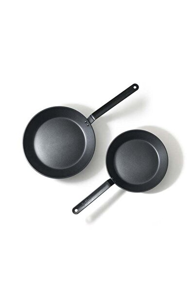 Sensarte 2 Piece Swiss Coating Frying Pan Set, 26 and 30 CM, Non-stick, Oven ...