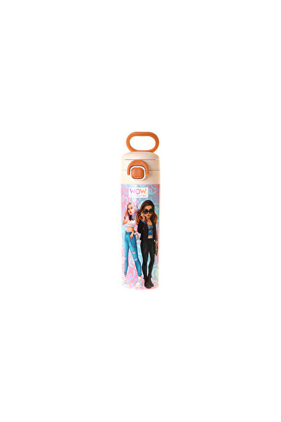 WOW Generation 520 ml Wonderful Printed Pink - Turquoise Girls' Steel Thermos...