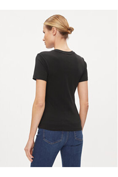 Tommy Hilfiger Tricou de damă WW0WW40587 Negru