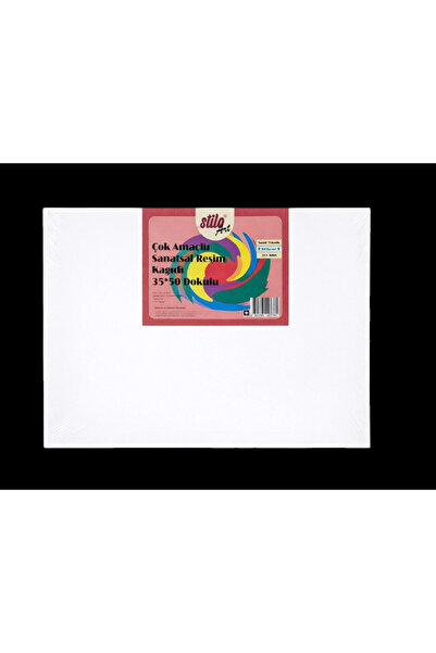Stilo Art Textured Sketch Paper 35*50 cm 200 Grams White (25 Pieces)