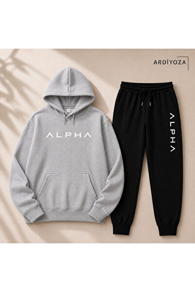 SILATU 2-Piece Printed Winter Set (Sweat Suit-Sweat)