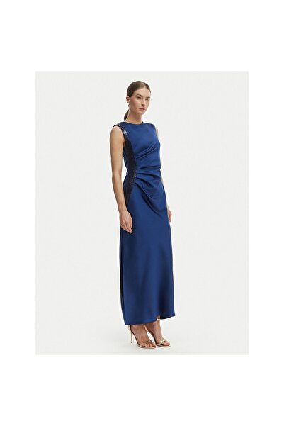 RINASCIMENTO Rochie de seară pentru femei CFC0127548003 Albastru