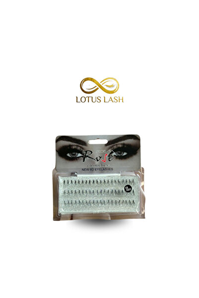New Rose Kozmetik New Rose New 6D Eyelashes Hazır Demet Kirpik Seti 10mm