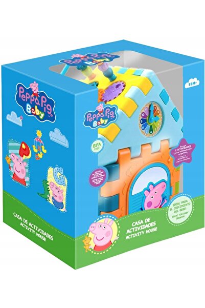 NO BRAND Jucărie KIDS EUROSWAN Casa de activități Peppa Pig cu efecte PP17087