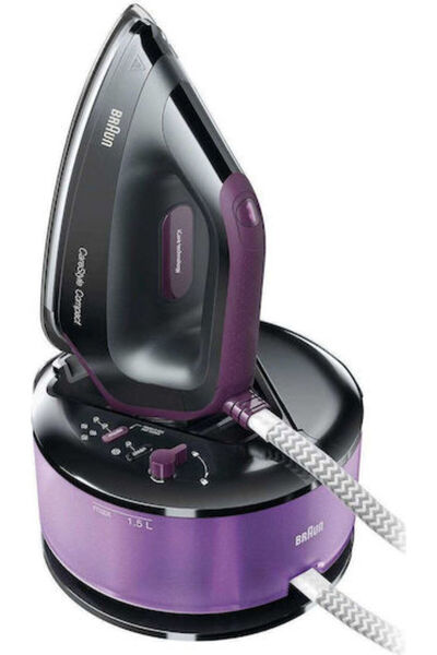 Braun CareStyle Συμπαγής Σταθμός Σιδερώματος με Ατμό 6bar με Δοχείο 1,5 λίτρω...