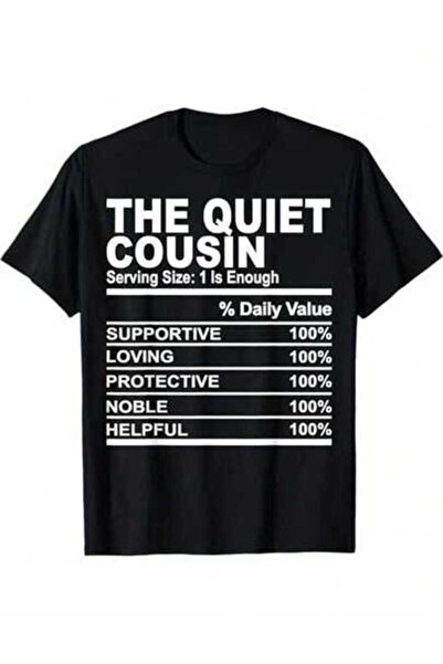 NOURAM Humorous Cousin Nutrition Information T-Shirt Men, Made Of 100%, Ideal...