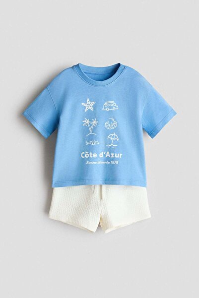 H&M 2-piece cotton jersey set