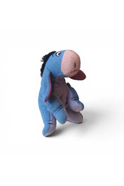 Hureggo vintage Lisanslı Eeyore (İyor) Eşek Mini Peluş Oyuncak - McDonalds No...