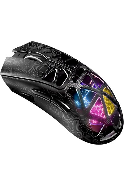 UCHUANG Wireless Gaming Mouse - 67g Ultra-Lightweight Hollow RGB 22000 DPI PA...