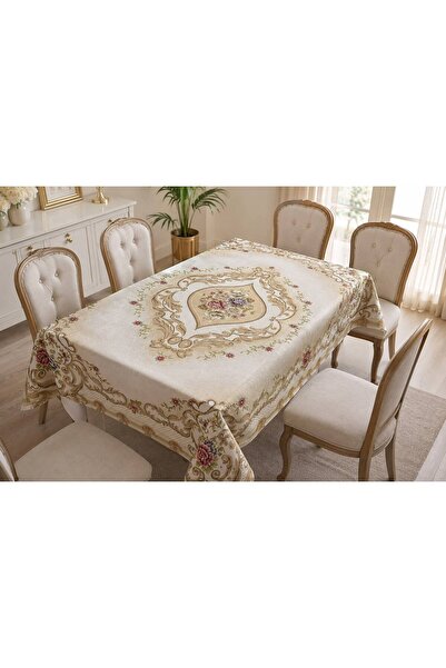 Yeshome Collection 8-10 Person Tapestry Woven Floral Patterned Living Room an...