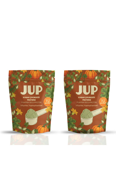 JUP FOOD %100 Kabak Çekirdeği Protein Tozu - 2'li Paket