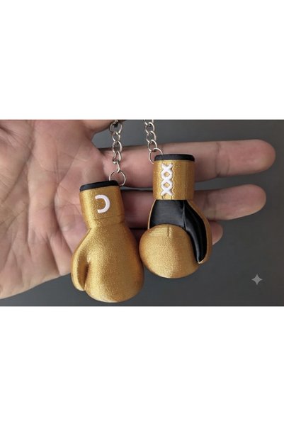 Generic Brand Boxing Glove Keychain – 3D Printed Sports-Themed Accessory
