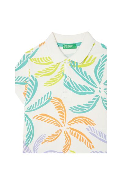 United Colors of Benetton Polo băieți 36Y4G300Y Multicolor