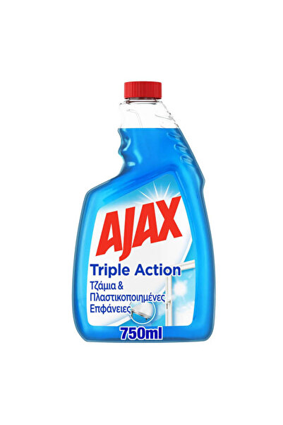 Ajax ΚΑΘΑΡΙΣΤΙΚΟ ΤΖΑΜΙΩΝ 750ml - (TRIPLE ACTION) (ΑΝΤΑΛΛΑΚΤΙΚΟ)