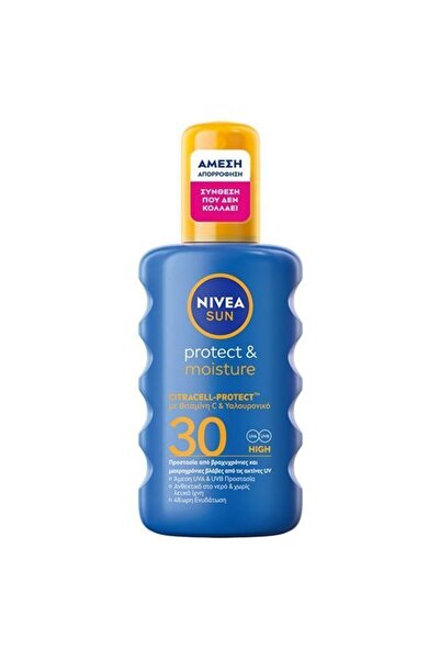 NIVEA SUN PROTECT ΚΑΙ MOISTURE 200ml - (SPF30) (SPRAY)