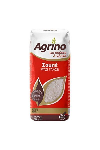 AGRINO ΡΥΖΙ 500gr - (ΓΛΑΣΕ) (ΣΟΥΠΕ) (ΟΓΠ ΕΛΛΗΝΙΚΟ)