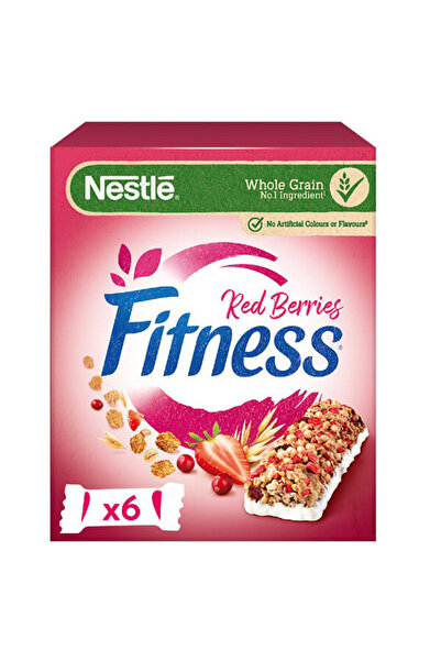 Nestle BARS FITNESS 23,5gr. - (RED BERRIES) (6τεμ)